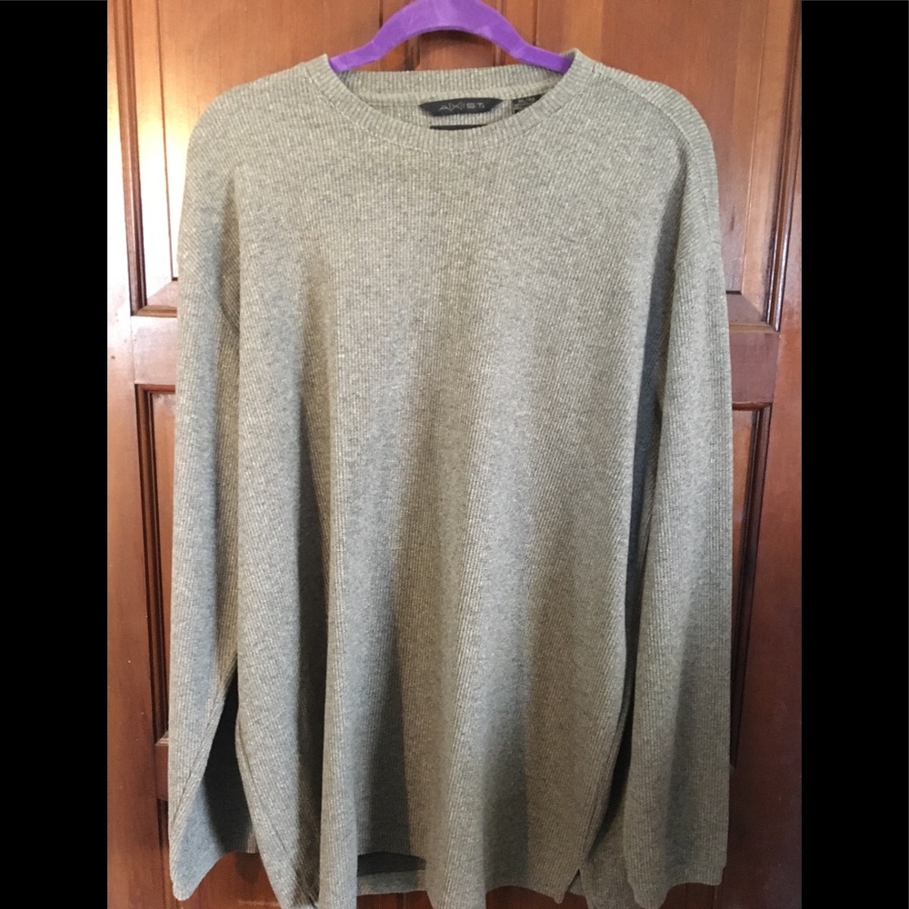 Axis long sleeve thermal sweater size XL
